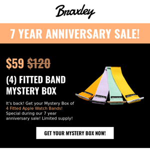 Our Birthday Mystery Box is now Live!