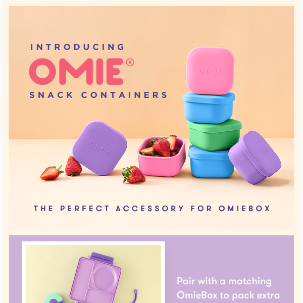 OmieSnack Snack Container