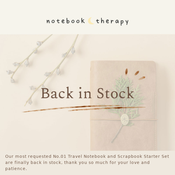 Hinoki - No.01 Travel Notebook – NotebookTherapy