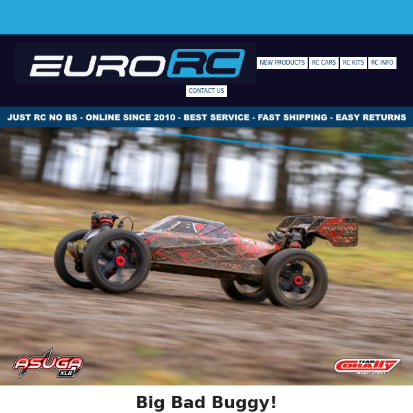 EuroRC Hobby Letter - Asuga XLR is one BIG Buggy!
