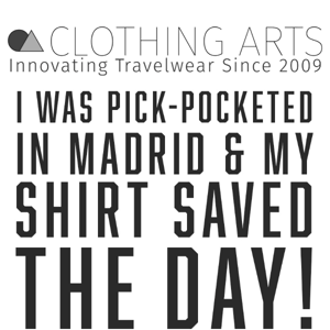 "I Was Pick-Pocketed In Madrid & My Shirt Saved The Day!" 🇪🇸