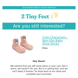 Still want the Cute Characters - Non-Slip Baby Shoe-Socks?