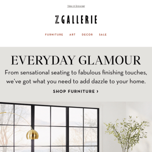 Everyday Glamour | Take Your Home From Blah To HURRAH!