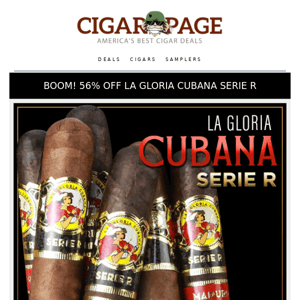 La Gloria Cubana Serie R $3.99