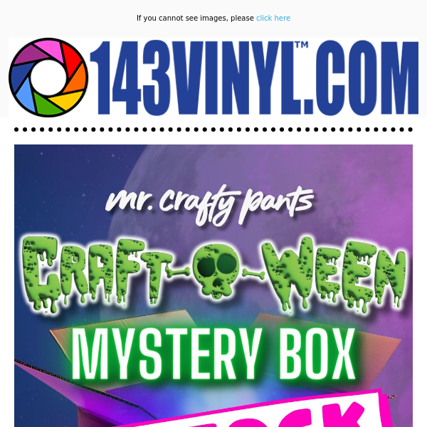 🎃 URGENT: SMALL Restock of Craft-O-Ween Mystery Boxes Up for Grabs!🎃