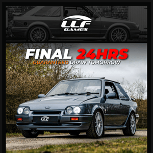 🚀 Win this immaculate Fast Ford Featured 330bhp S2 Escort RS Turbo for 39p!