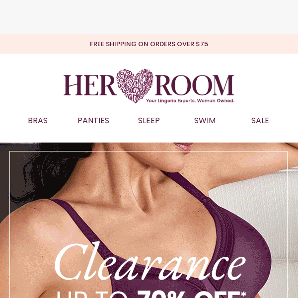 Up to 70% Off - Your Ultimate Shopping Spree! - Her Room