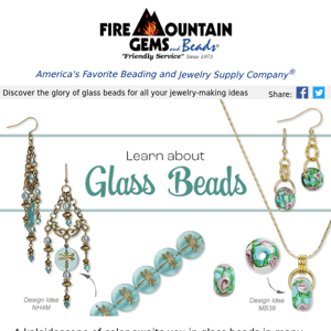 Free Inspiration Inside - A Kaleidoscope of Color Awaits with Glass BEADS