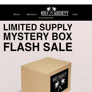 ⌛ Mystery boxes ends in a few hours