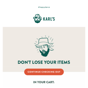 We saved your cart for you