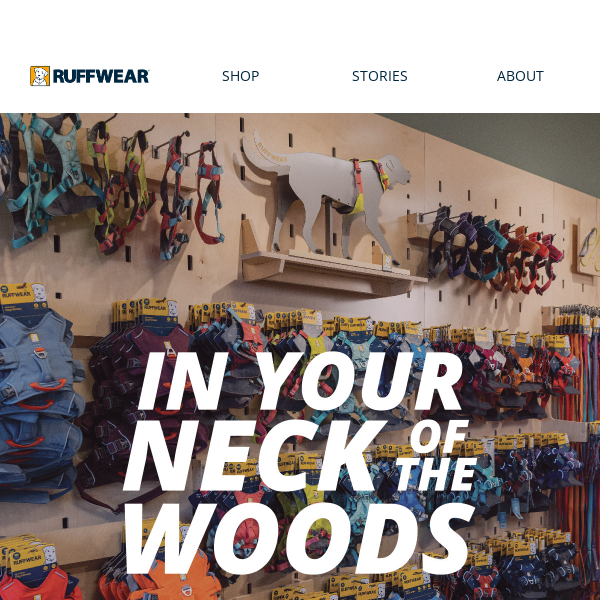 Explore Ruffwear In Your Neck Of The Woods
