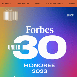 OUR CEO MADE FORBES 30 UNDER 30 🌈