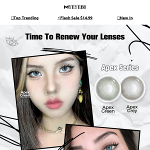 Time To Renew Your Contact Lenses✨