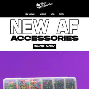 NEW ACCESSORIES JUST DROPPED... 🍄 ✨🦋