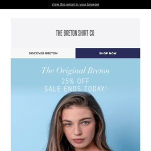 The BIG Breton Sale - not long to left