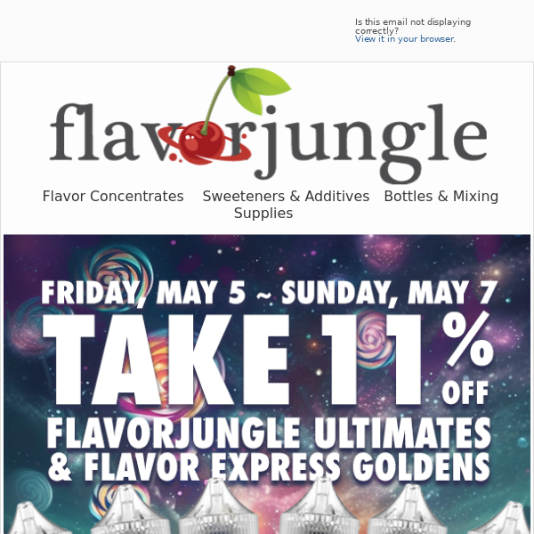 Big Ultimate and Golden Savings at FlavorJungle