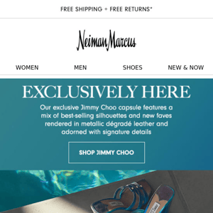 New & exclusive Jimmy Choo