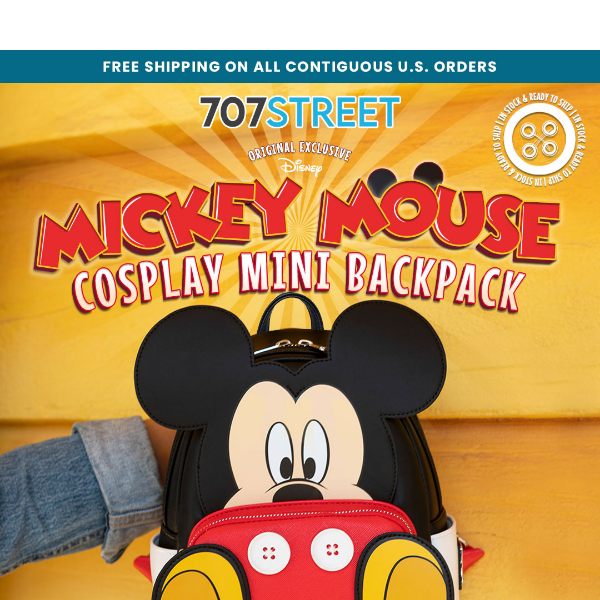 NEW EXCLUSIVE | Oh Boy! Get Your Ears On with Mickey Mouse 🖤❤️ - 707 Street
