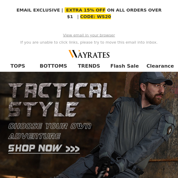 Tactical Style Reback |NICE PRICE !