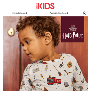 Harry Potter styles for bub are here!