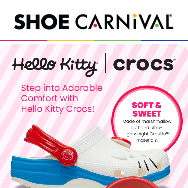 Crocs cheap shoe carnival