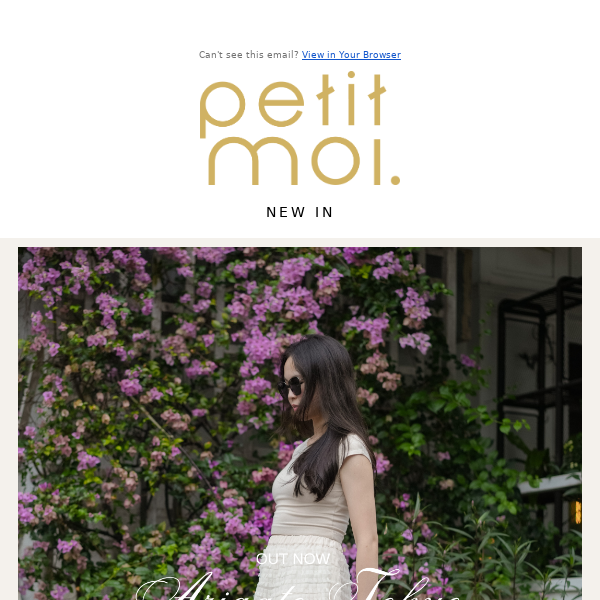 Unveiling the Dream Skirt in Pearl at Petit Moi Shop! 🆕👗