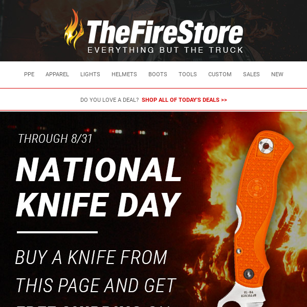 Buy a Knife, Get Free Shipping!
