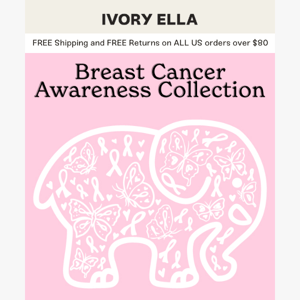 Go PINK all October long! 🐘💕