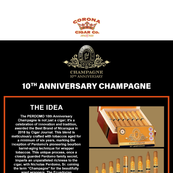 Explore the Award-Winning Perdomo Champagne