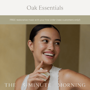 The 5-minute morning