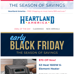 🔥 Slay Winter w/ EZ Heating + 20% OFF Sitewide Now!