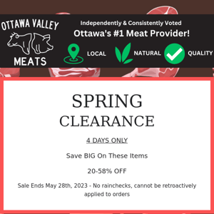 Spring Cleaning🧹Meat Clearance🥩