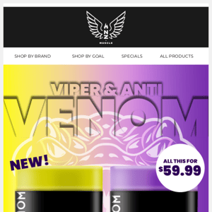 INTRODUCING.. VIPER & ANTI VENOM 🐍