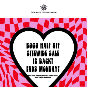 💕SITEWIDE SALE BOGO HALF OFF SALE IS BACK!💕