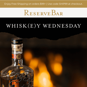 Whisk(e)y Wednesday is the New Friday