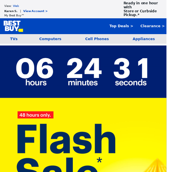 ⚡ The Flash SALE is EPIC. ⚡