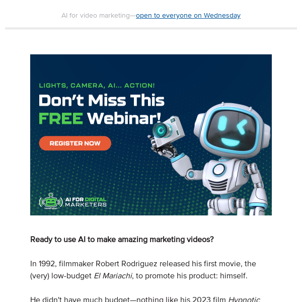 Video Marketing on a Shoestring Budget with AI