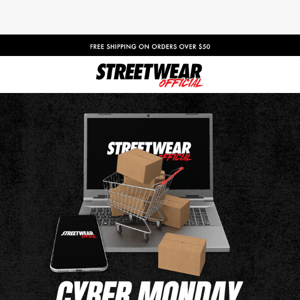 Cyber Monday - 50% OFF Sitewide