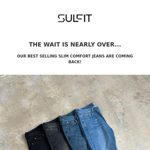 Our Best Fitting Jeans Coming Soon...