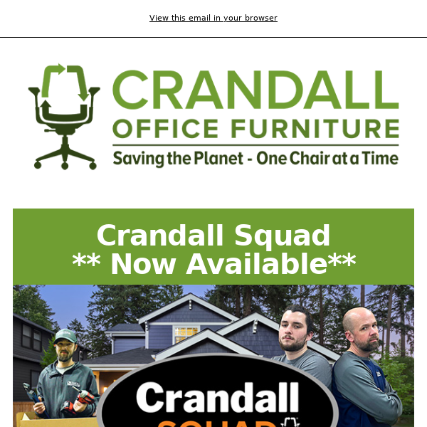Chair-Tech in a Box - Crandall Squad Now Available ? - Crandall Office  Furniture