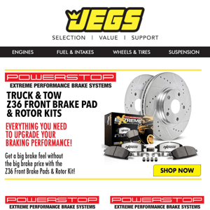 Performance Brake Upgrades for Your Ride!