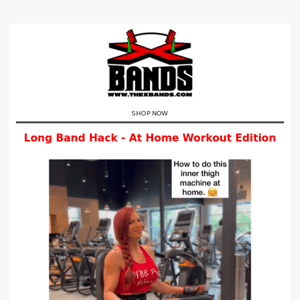 The X Bands Are The Perfect Home Workout Tool!