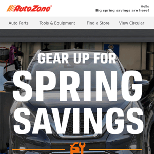 Invest in your ride this spring!