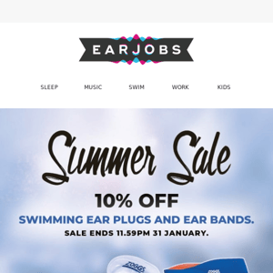 The Earjobs Summer Splash Sale Is LIVE! 🏊🏄☀️
