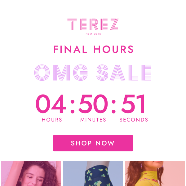 ⏰ OMG SALE Ends Tonight | Up to 80% off