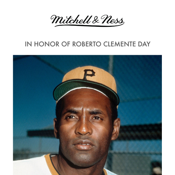 Roberto Clemente Day  Pittsburgh Pirates Legends Collection - Mitchell And  Ness