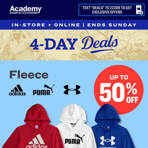 Ends Sunday! Must-See 4-Day DEALS