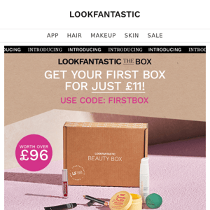 FLASH OFFER: £11 First Box! ⚡ Over £95 Worth Of Beauty...