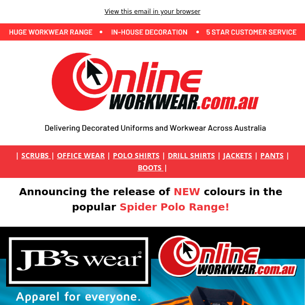 [NEW] Workwear Styles for the Team - OnlineWorkwear ft. JB'sWear!