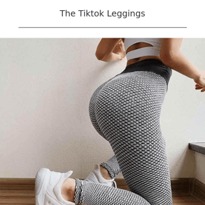 Meet this month’s best seller - TikTok Leggings